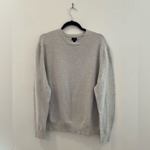 J.Crew Sweater in soft grey (large). Excellent condition